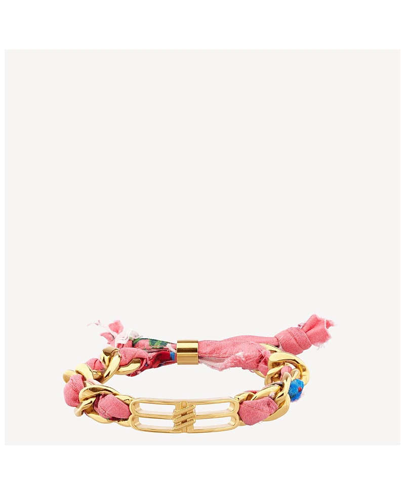 Balenciaga Bb Icon Ribbon Bracelet