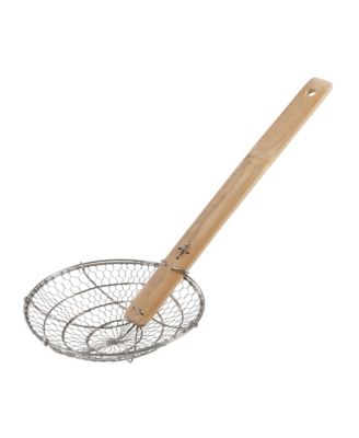  Stainless Steel Spider Strainer, 7" L x 4" W x 17.75" H