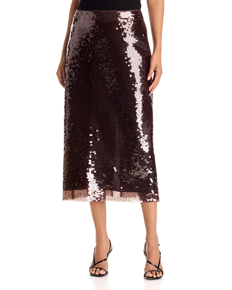 Tanya Taylor Kiah Sequined Skirt