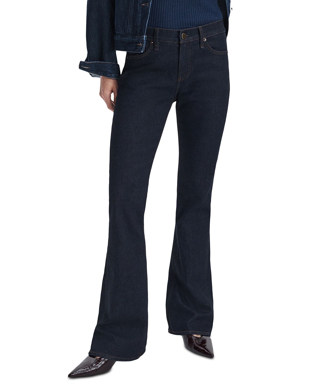 rag & bone Kinsley Low Rise Full Bootcut Jeans