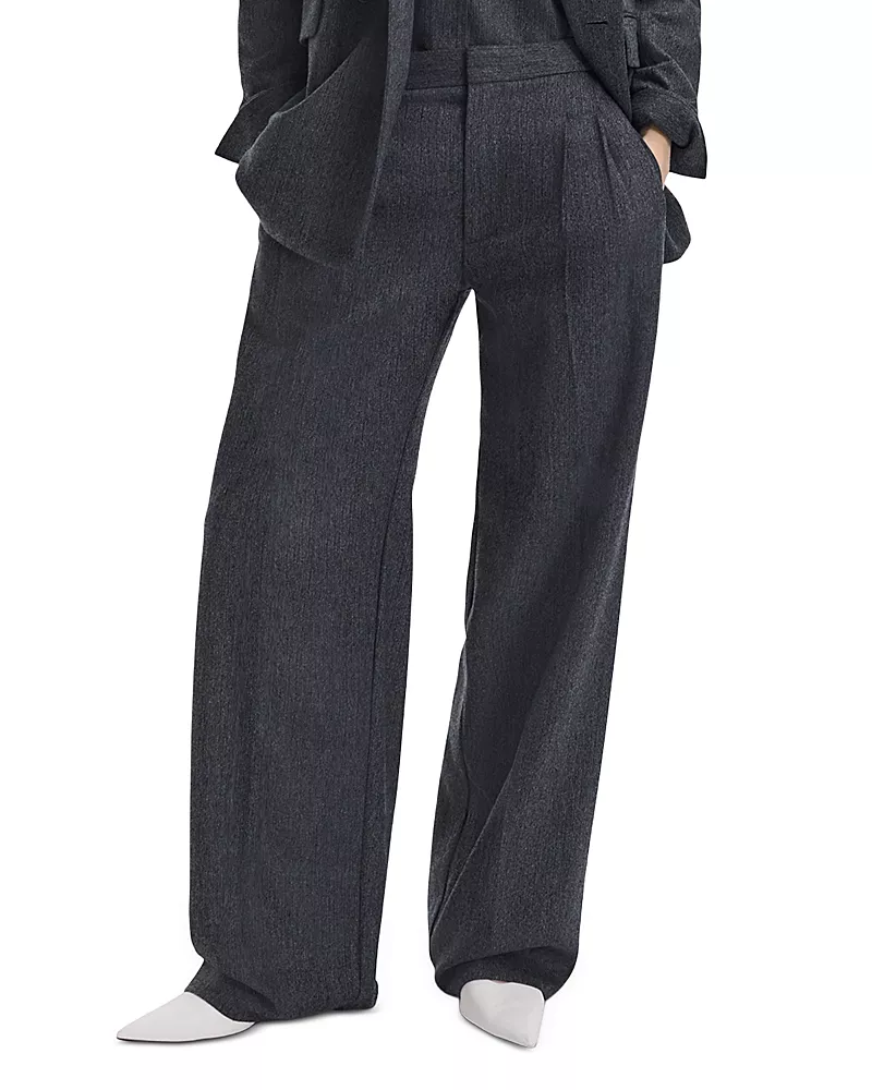 rag & bone Lawrence Tailored Wool & Cashmere Blend Pants