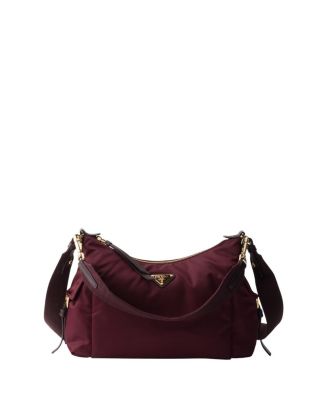 Explore Large Re-Nylon and Leather Bag