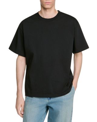 Oversized Cotton Crewneck T-Shirt