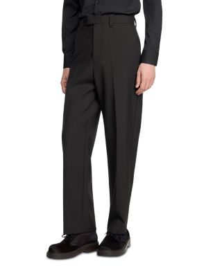 Charlie Wool Straight Fit Suit Trousers