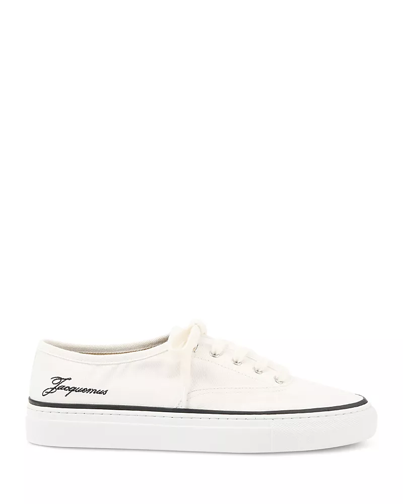 Jacquemus Women's The Fefe Canvas Skate Sneakers