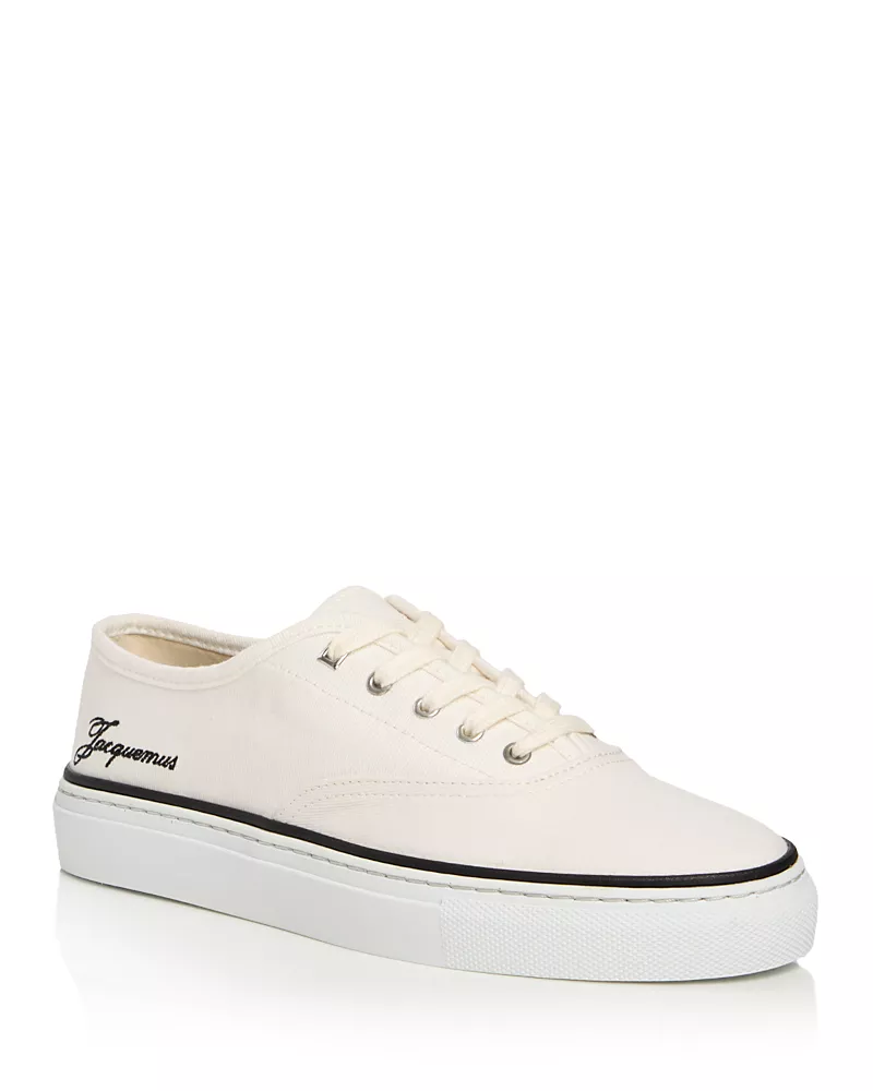 Jacquemus Women's The Fefe Canvas Skate Sneakers