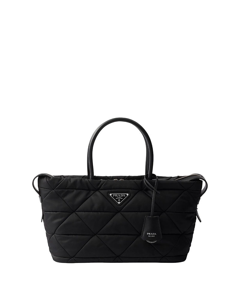 Prada Medium Padded Re-Nylon Tote Bag