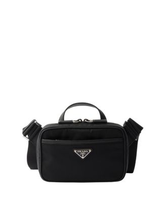  Re-Nylon And Saffiano Leather Shoulder Bag