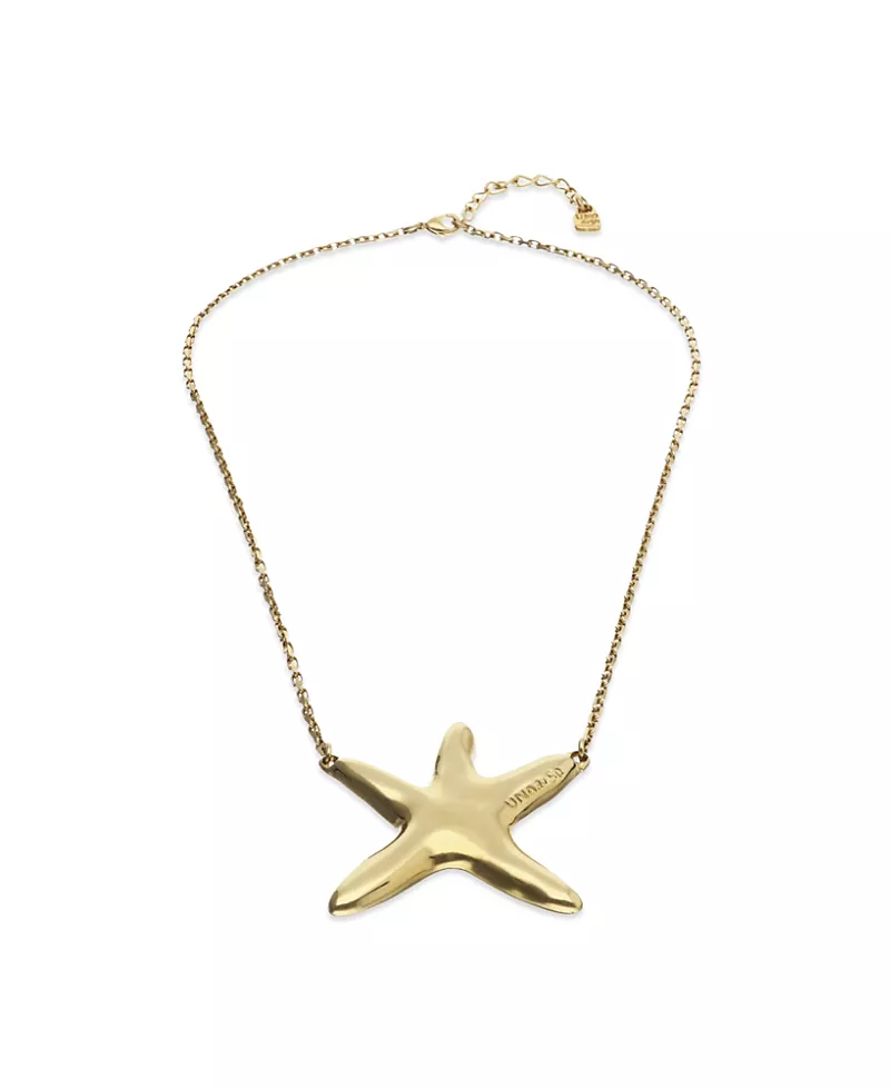UNOde50 Gold-Tone Necklace with Star Pendant