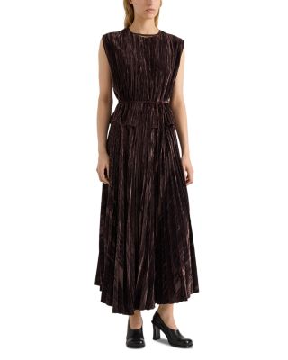 Lyra Top & Daphne Skirt in Crushed Velvet
