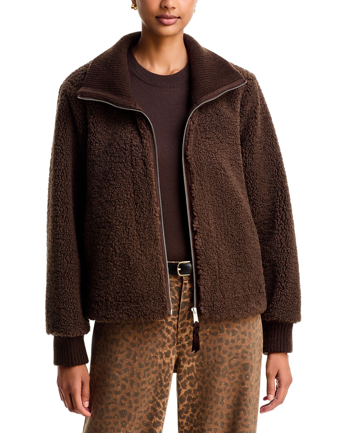 Xirena Daltry Sherpa Zip Front Jacket