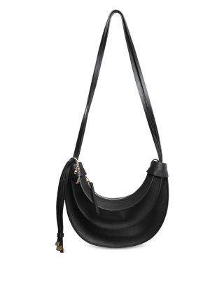Banana Small Leather Hobo Bag