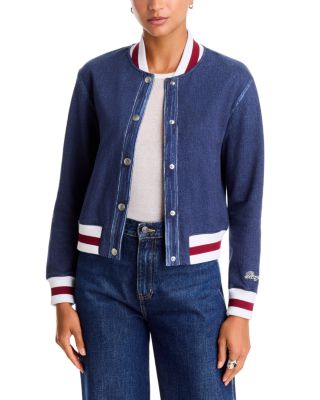 RB Miramar Cotton Terry Collegiate Bomber Jacket