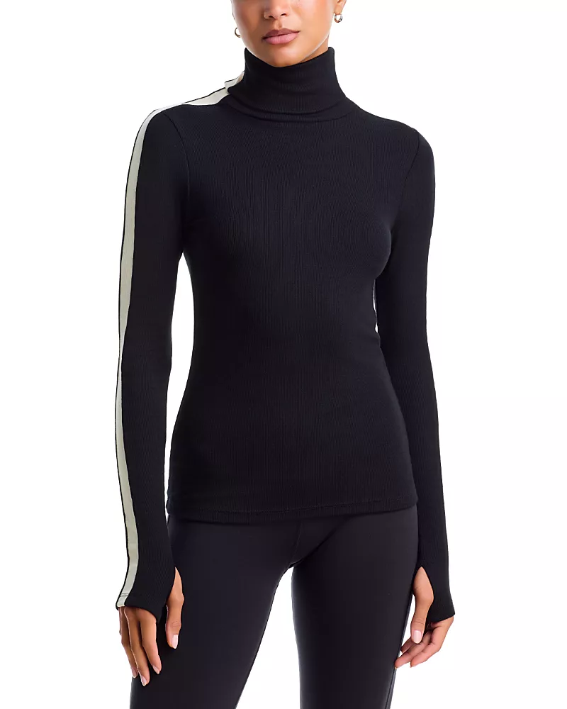 Splits59 Jackson Ribbed Turtleneck Top