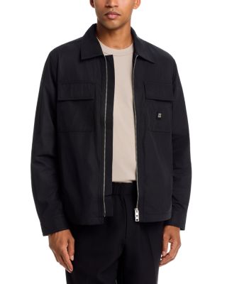 Elack Regular Snap Button Pocket Jacket