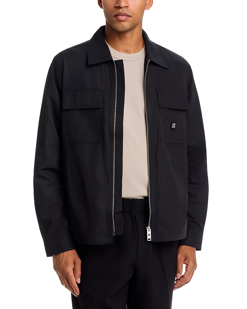 Hugo Elack Regular Snap Button Pocket Jacket