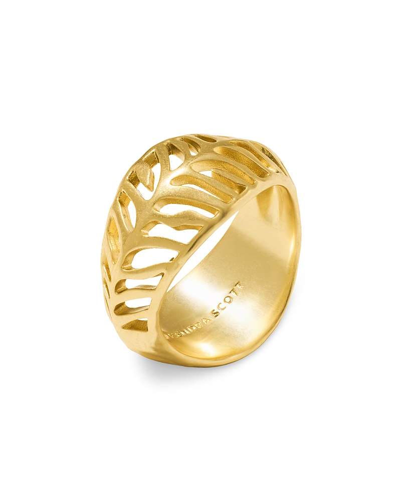 Kendra Scott Mikki Tiger Stripe Openwork Band Ring