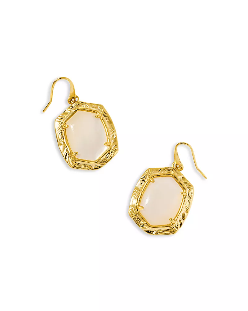 Kendra Scott Daphne Tiger Stripe Openwork Stone Drop Earrings