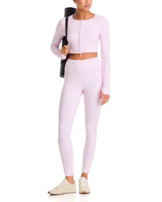 Zenelle Bow Print Zip Front Jacket - thumbnail 2