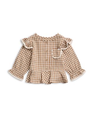 Girls' Check Frill Shirt - Baby