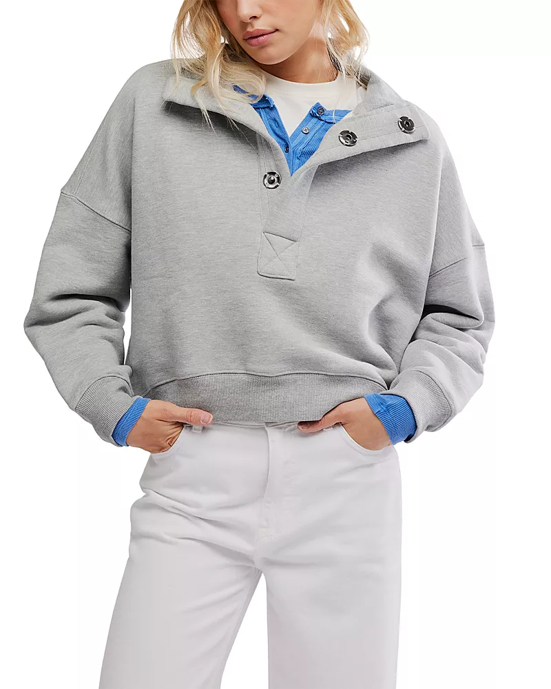 Free People Timeless Cotton Pullover