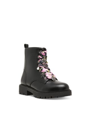 Girls' Rolly Scarf Lace Ankle Boots – Little Kid, Big Kid
