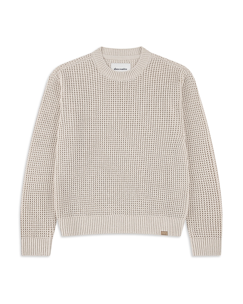 abercrombie kids Boys' Thermal Long Sleeved Crew Sweater - Big Kid