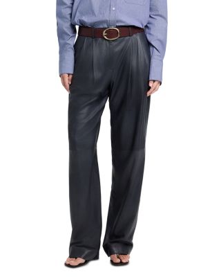 Ivy Leather Pelat Front Pants 