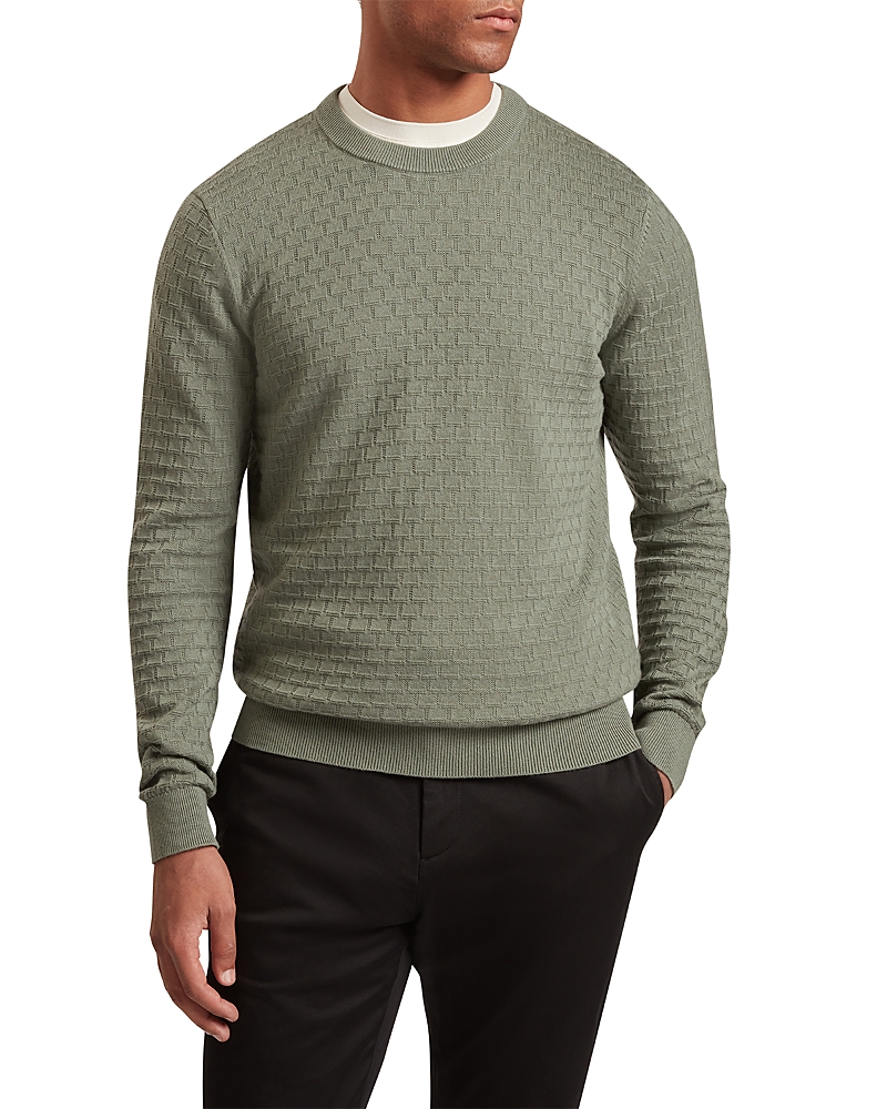 Ted Baker Sainsy T Stitch Cotton Wool Sweater