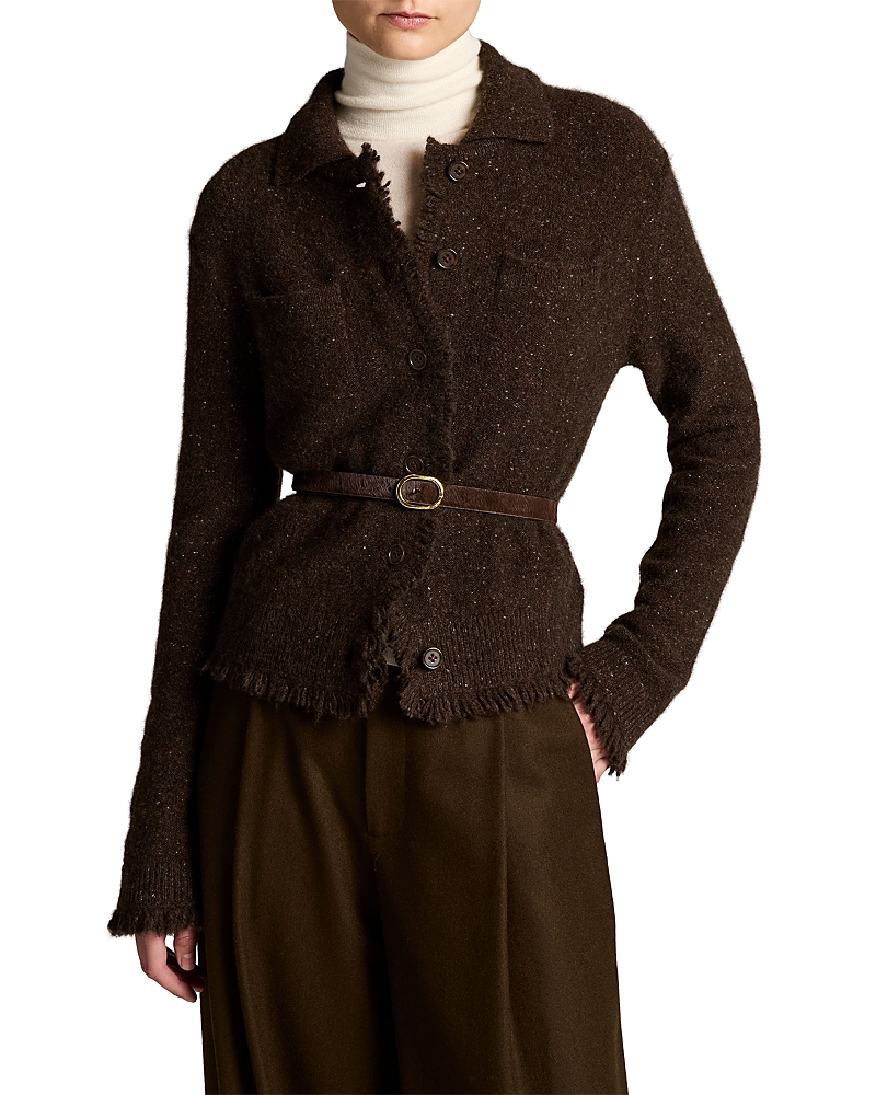 Vince Cashmere Shrunken Donegal Jacket