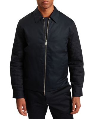 Jenesis Cotton Nylon Bomber Jacket