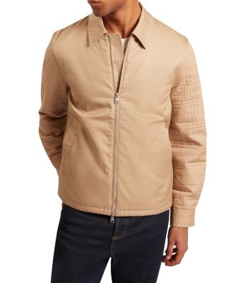 Ted Baker Jenesis Cotton Nylon Bomber Jacket