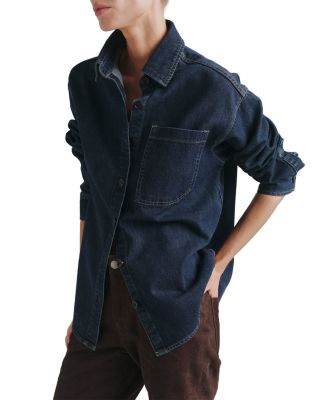 Addison Cotton Blend Denim Overshirt