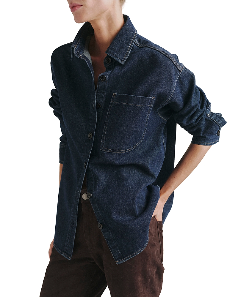 Dl1961 Addison Cotton Blend Denim Overshirt