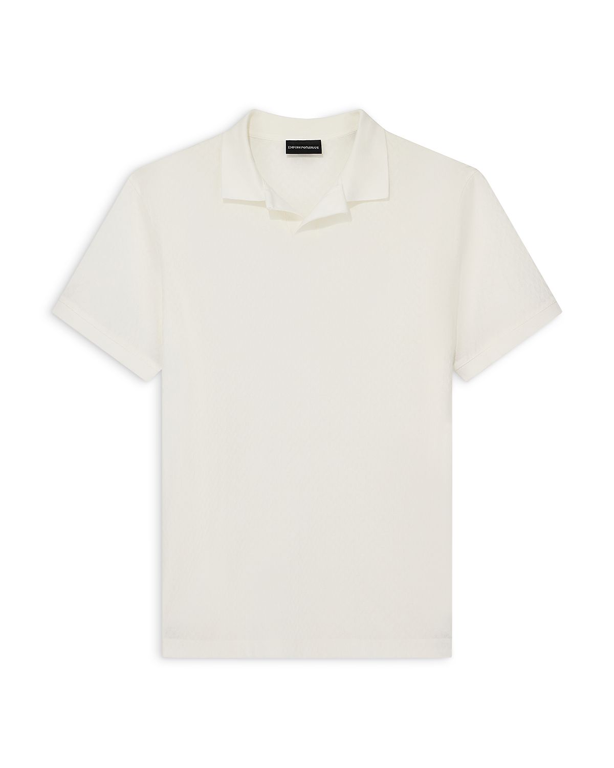 Emporio Armani Johnny Collar Cotton Polo Shirt