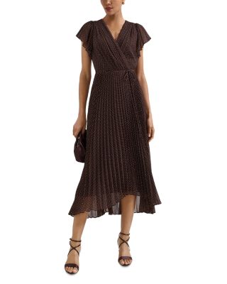 Louisa Faux Wrap High/Low Dress