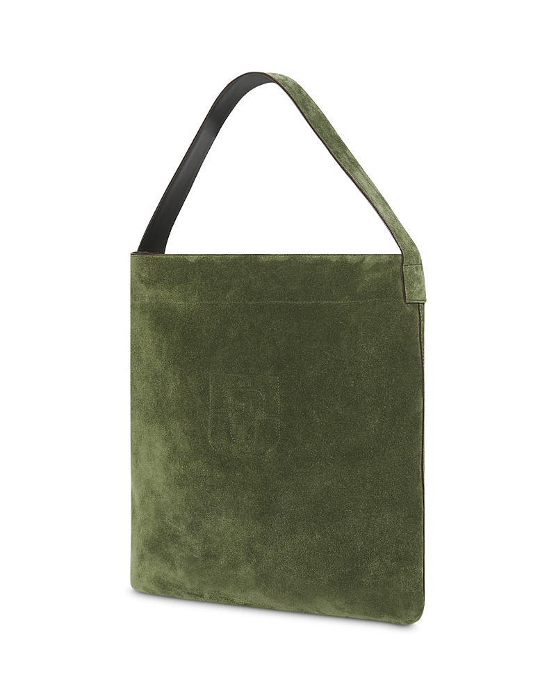 Gerard Darel Lady Gd Suede Leather Tote