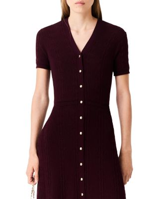 Rablina Button Front Knit Dress - thumbnail 6