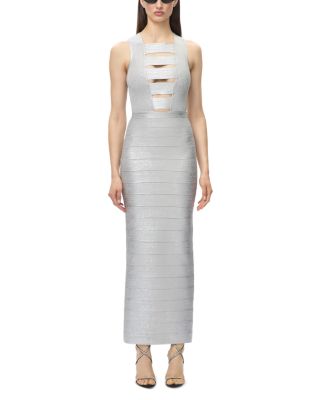 The Metallic Bailey Cutout Gown