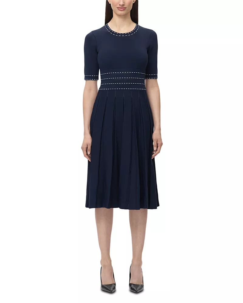 Herve Leger The Kimberly Box Pleat Dress