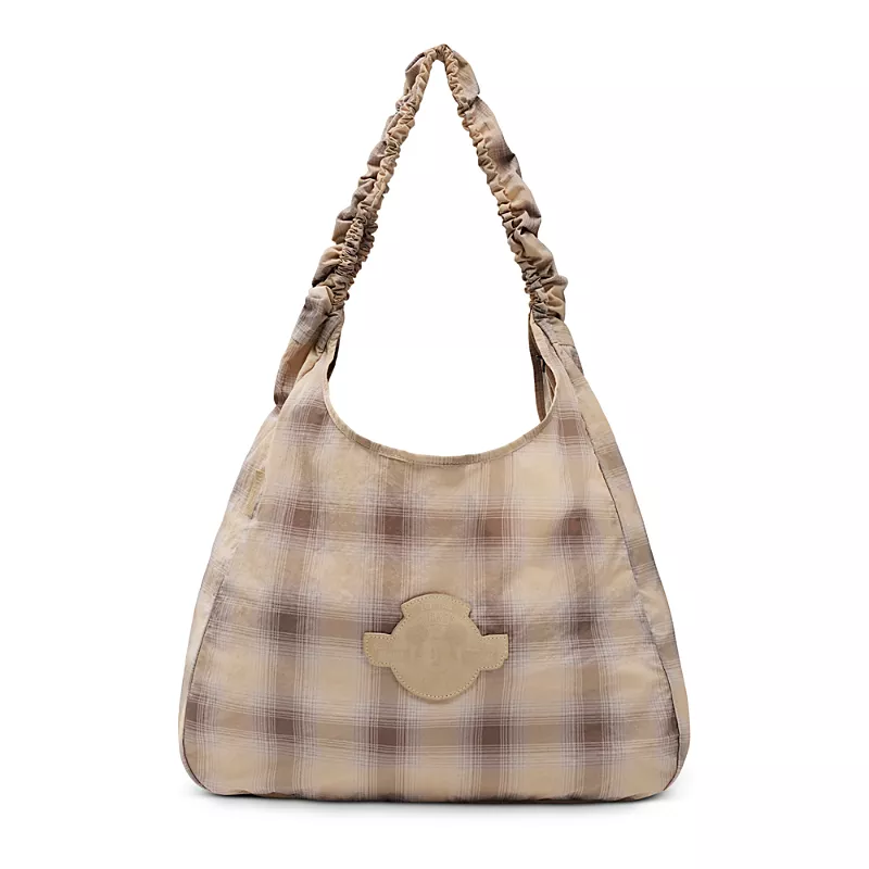Beis The Disney Packable Charm Bag in Plaid