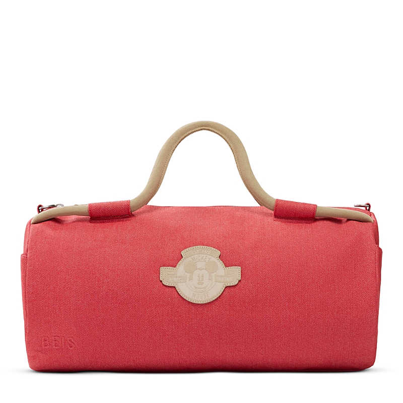 Beis The Disney Large Duffle In Red Jeans