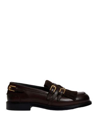 Women's Buckle Loafers