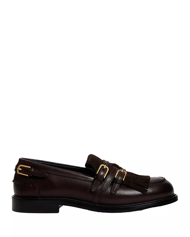Sandro Women's Buckle Loafers