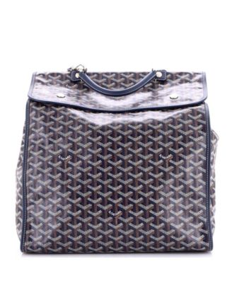   Saint Leger Briefcase Backpack Coated Canvas