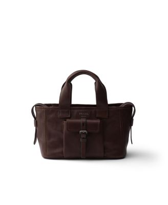  Route Medium Leather Tote Bag