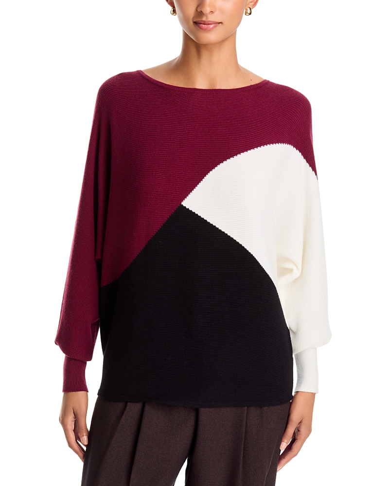T Tahari Boat Neck Sweater