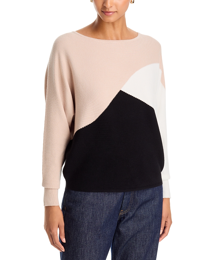 T Tahari Boat Neck Sweater