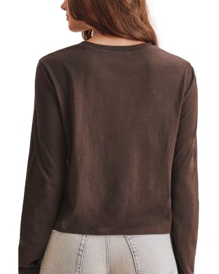 Louisa Cotton Long Sleeve Tee - thumbnail 7