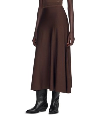 Giovanna Semi Sheer Maxi Skirt